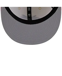 New Era Men's White/Red Cincinnati Reds Blossom 59FIFTY Fitted Hat