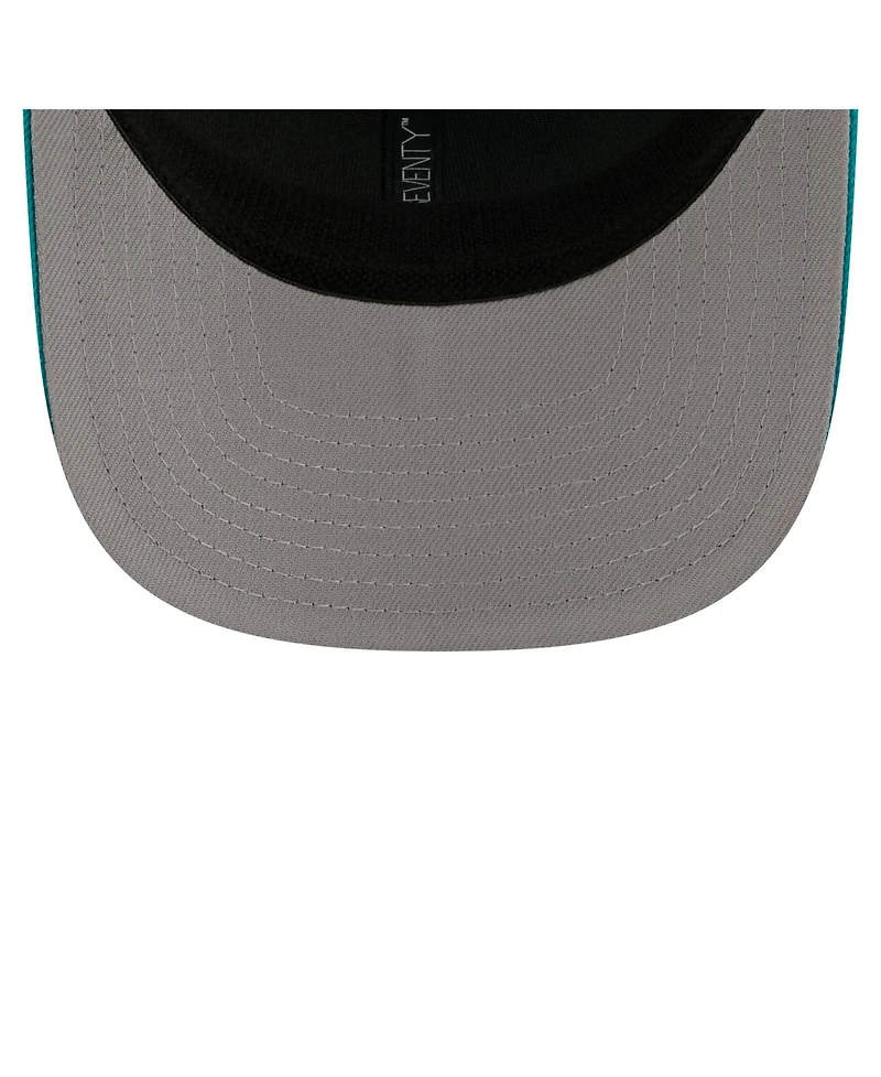 New Era Men's Aqua Miami Dolphins 9SEVENTY Trucker Adjustable Hat