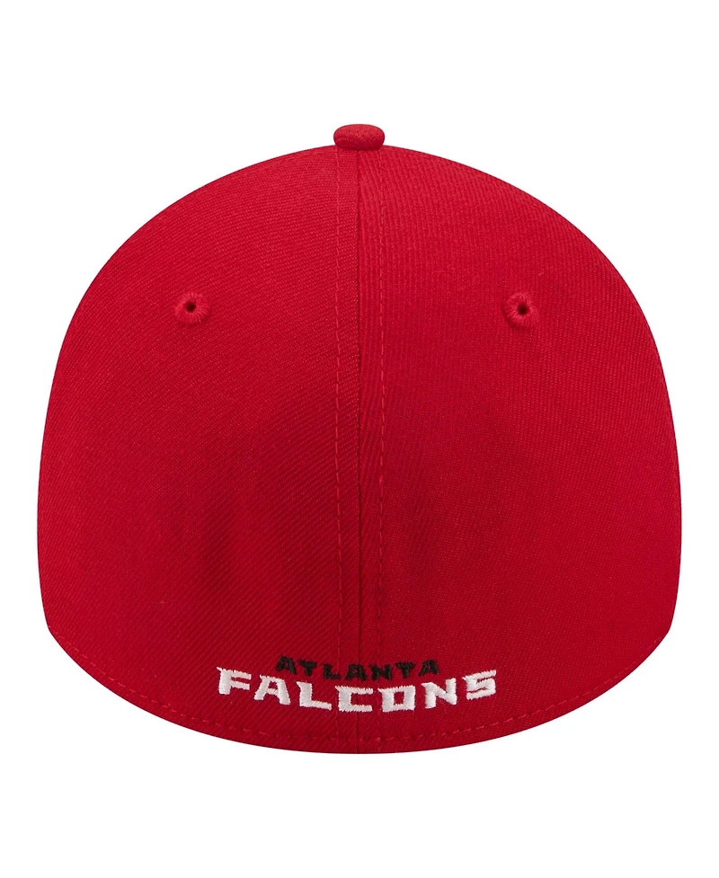 New Era Men's Red Atlanta Falcons Core Team 39THIRTY Flex Hat