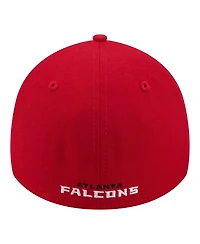 New Era Men's Red Atlanta Falcons Core Team 39THIRTY Flex Hat