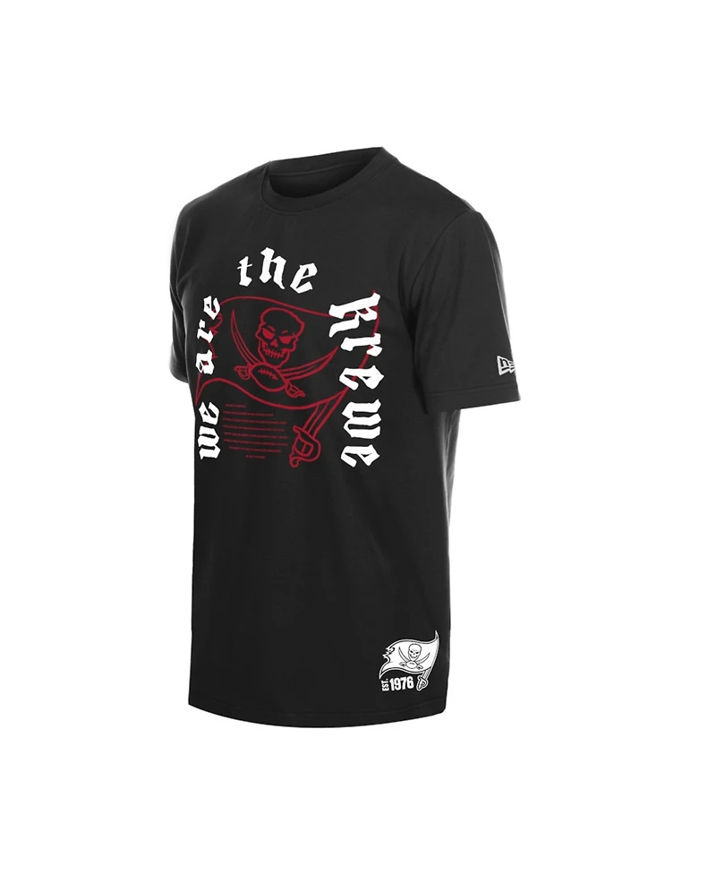 New Era Men's Black Tampa Bay Buccaneers We are the Krewe Draft T-Shirt