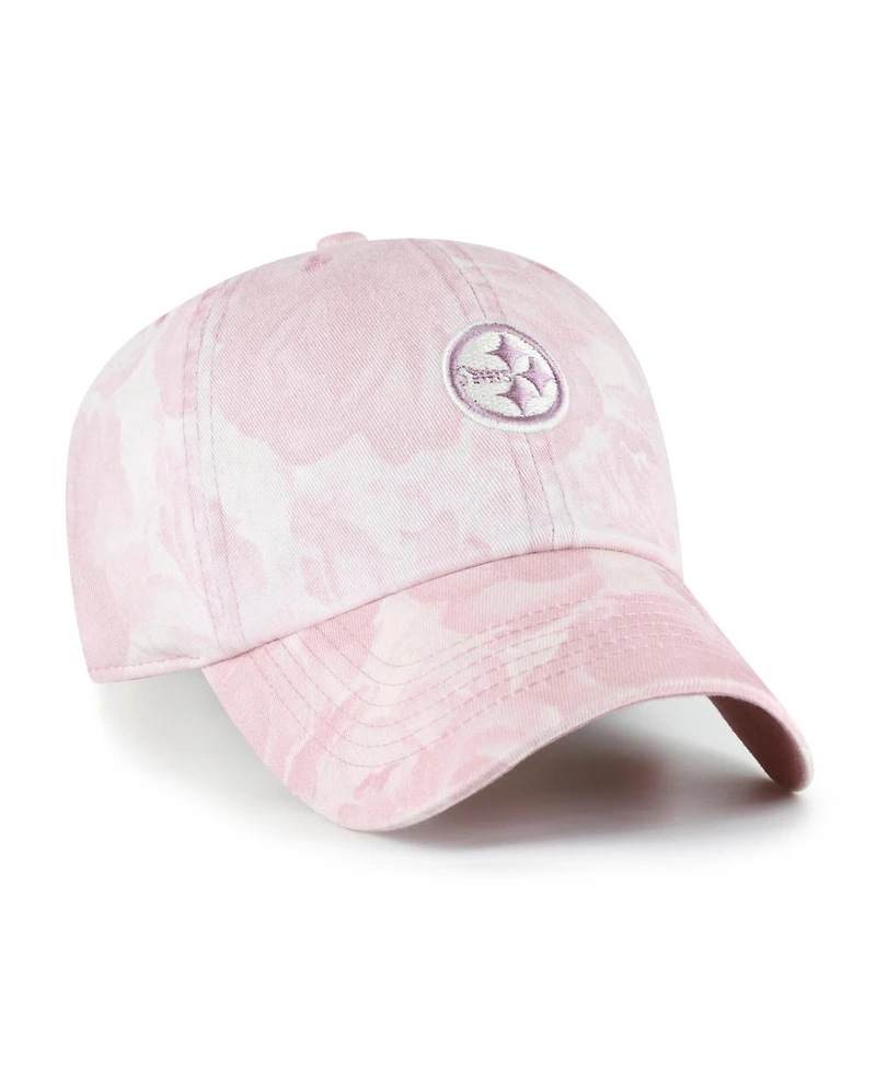 47 Brand Women's Pink Pittsburgh Steelers Gardenia Clean Up Adjustable Hat