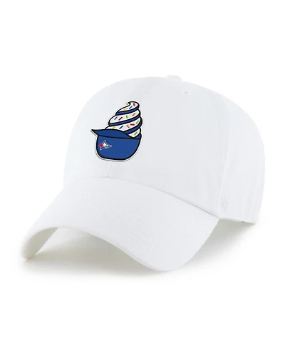 '47 Brand Preschool White Toronto Blue Jays Ice Cream Helmet Clean Up Adjustable Hat
