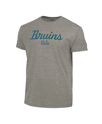 Champion Men's Charcoal Ucla Bruins Vintage Triumph Tri-Blend T-Shirt