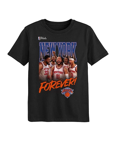 Outerstuff Preschool Black New York Knicks Ny Forever T-Shirt