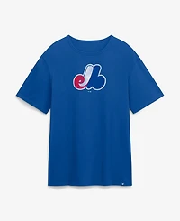 Fanatics Men's Blue Montreal Expos Vintage Logo Legacy T-Shirt