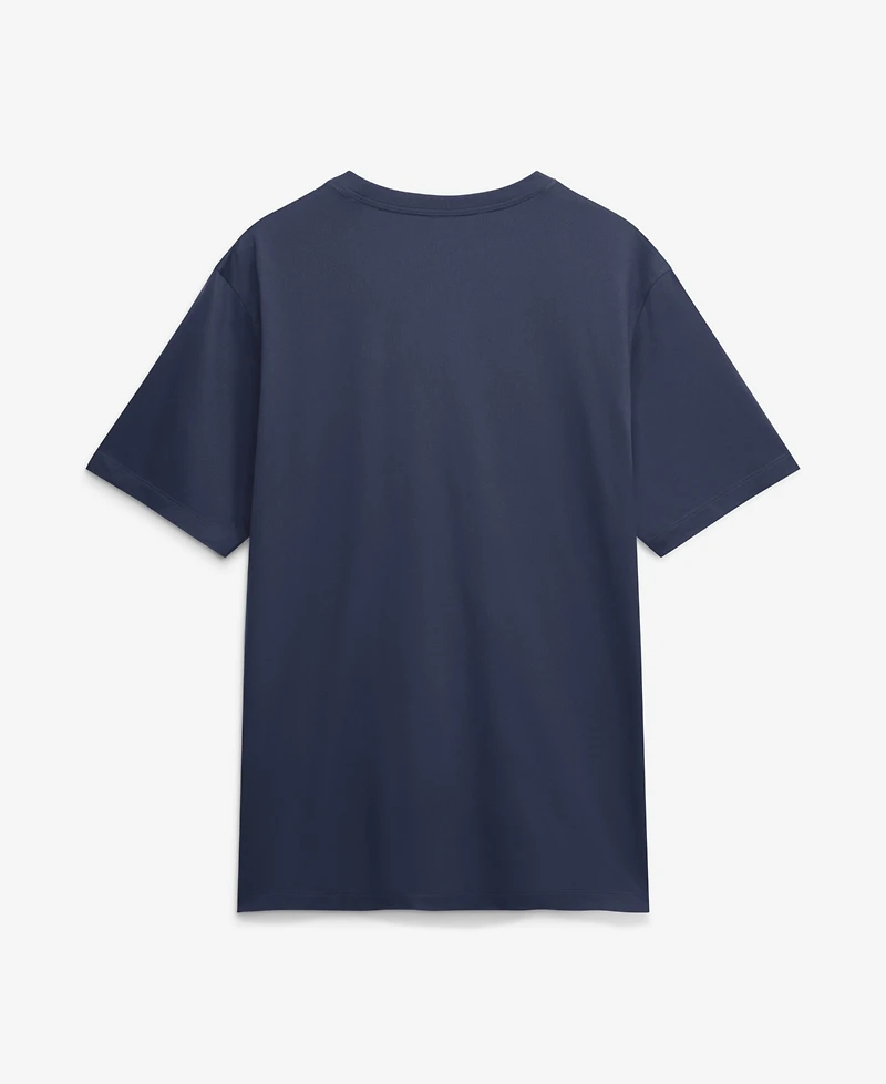 Nike Men's Navy Cleveland Guardians City Connect Team Phrase Script Dri-fit T-Shirt