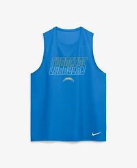 Nike Men's Powder Blue Los Angeles Chargers Kickoff Miler Dri-fit Tank Top