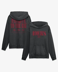 Fanatics Men's Black San Francisco 49ers Relaxed Intense Rivalry French Terry Hoodie
