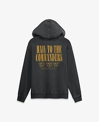 Fanatics Men's Black Washington Commanders Relaxed Intense Rivalry French Terry Hoodie