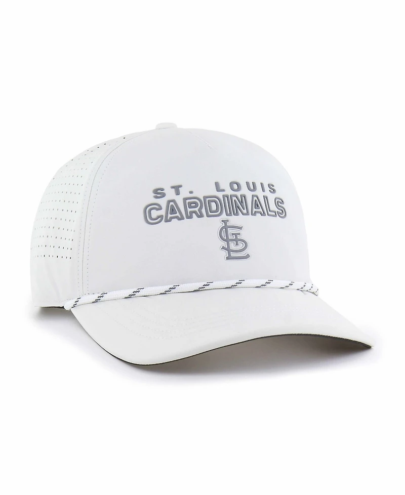 47 Brand Men's White St. Louis Cardinals Forward Vault Hitch Adjustable Hat