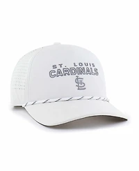47 Brand Men's White St. Louis Cardinals Forward Vault Hitch Adjustable Hat