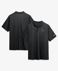 Nike Men's Black Dallas Cowboys Dri-fit Victory Polo Shirt