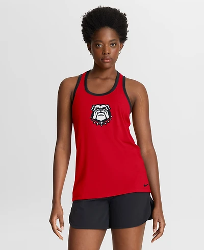 Nike Women's Red Georgia Bulldogs Racerback Tank Top