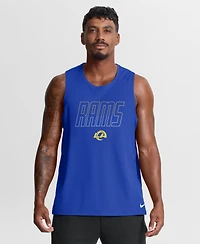 Nike Men's Royal Los Angeles Rams Kickoff Miler Dri-fit Tank Top