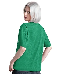 Starter Women's Kelly Green Philadelphia Eagles Vintage Jump Shot Boyfriend Tri-Blend T-Shirt