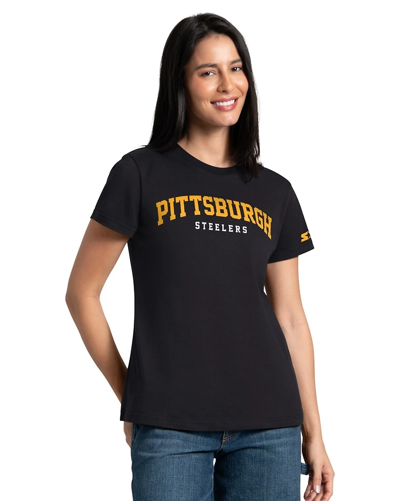Starter Women's Black/Gold Pittsburgh Steelers Combo Pack T-Shirt