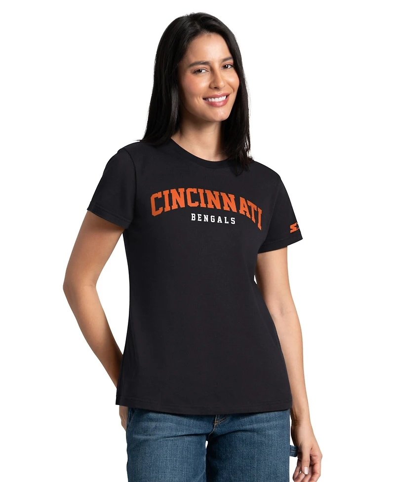 Starter Women's Black/Orange Cincinnati Bengals Combo Pack T-Shirt