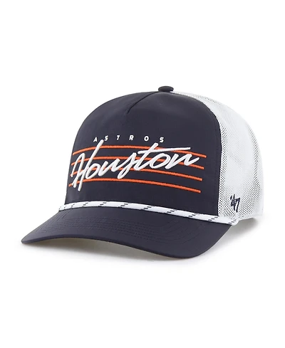 47 Brand Men's Navy Houston Astros Brrr Downburst Mesh Hitch Adjustable Hat