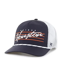47 Brand Men's Navy Houston Astros Brrr Downburst Mesh Hitch Adjustable Hat