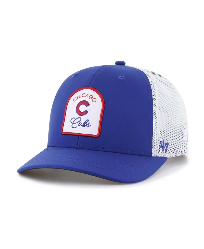 47 Brand Men's Royal Chicago Cubs Gimmie Golf Trucker Adjustable Hat