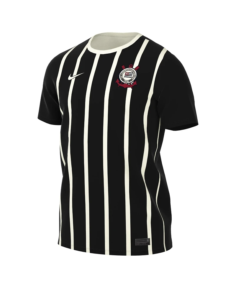 Nike Men's Black Corinthians 2026 Home Replica Jersey