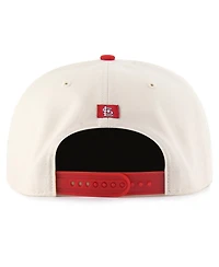47 Brand Men's Cream St. Louis Cardinals Payson Captain Adjustable Hat