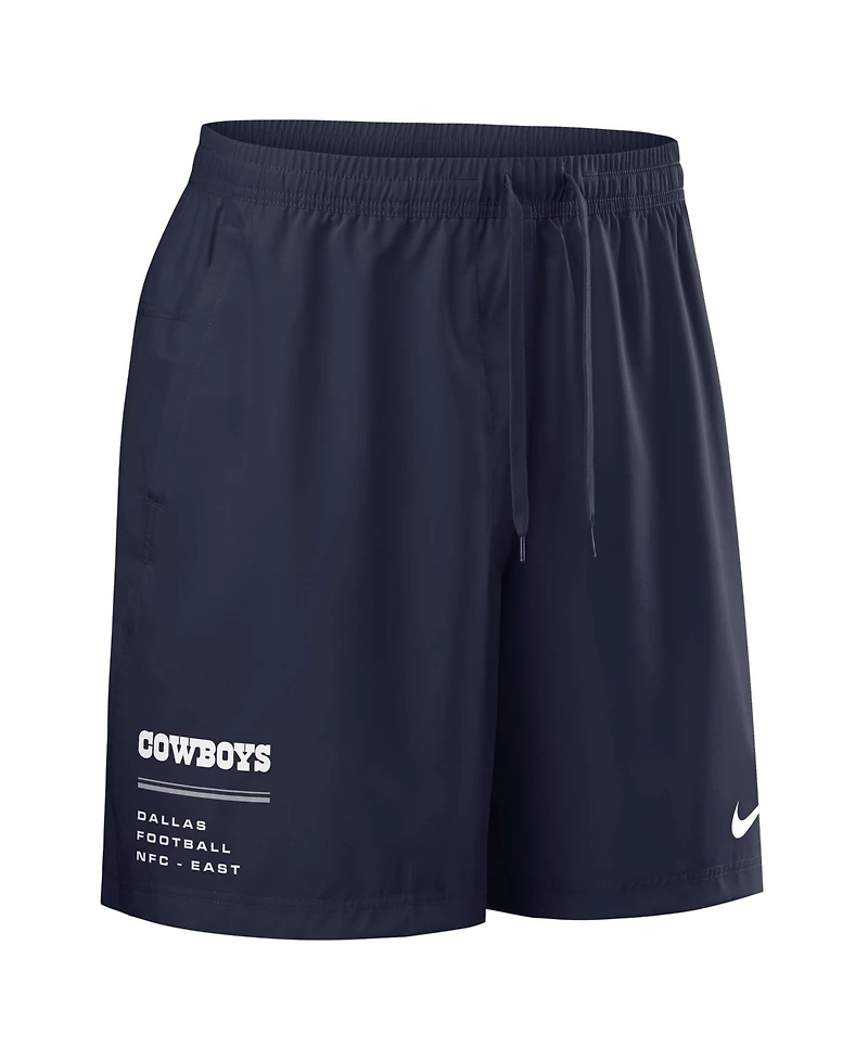 Nike Men's Navy Dallas Cowboys Form Dri-fit Shorts