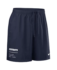 Nike Men's Navy Dallas Cowboys Form Dri-fit Shorts