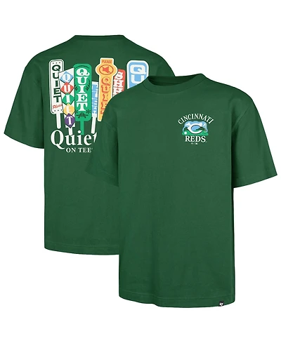 '47 Brand Men's Green Cincinnati Reds Plackard Foundation T-Shirt