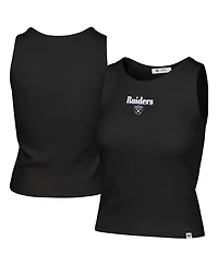 '47 Brand Women's Las Vegas Raiders Cropped Ribbed Tank Top