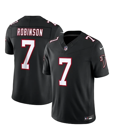 Nike Men's Bijan Robinson Black Atlanta Falcons Alternate Throwback Vapor F.u.s.e. Stitched Limited Jersey