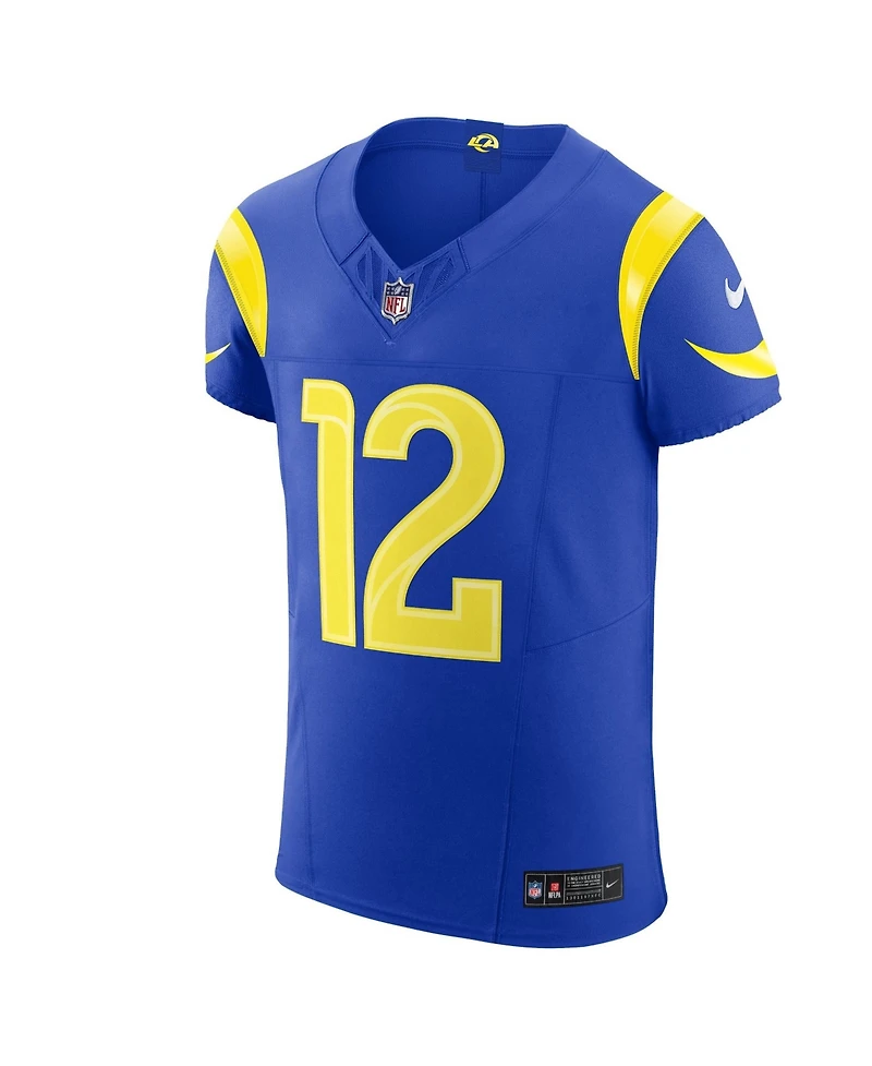 Nike Men's Puka Nacua Royal Los Angeles Rams Team Vapor F.u.s.e. Elite Jersey