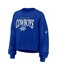 Nike Women's Dallas Cowboys Phoenix Fleece Oversized Sweatshirt