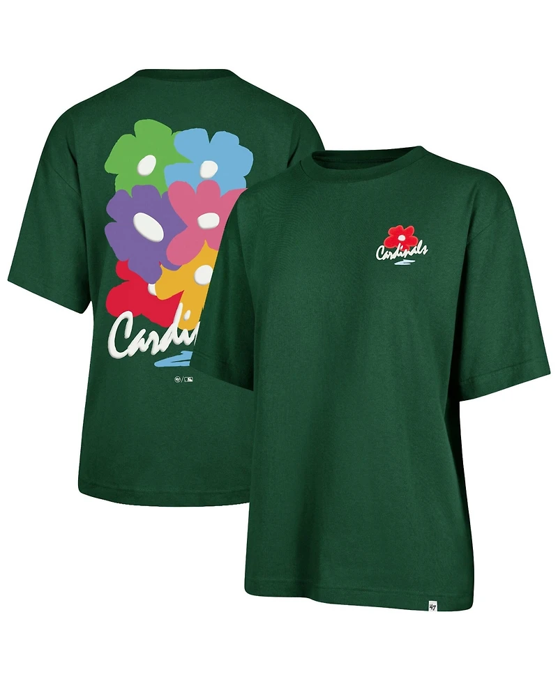 47 Brand Men's and Women's Dark Green St. Louis Cardinals Gallery Foundation T-Shirt