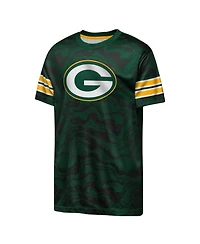 Outerstuff Big Boys and Girls Green Bay Packers Slant Route Performance T-Shirt