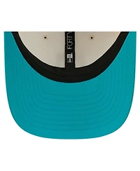New Era Men's Cream/Aqua Miami Dolphins 2026 Nfl Training Camp 9FORTY Adjustable Hat