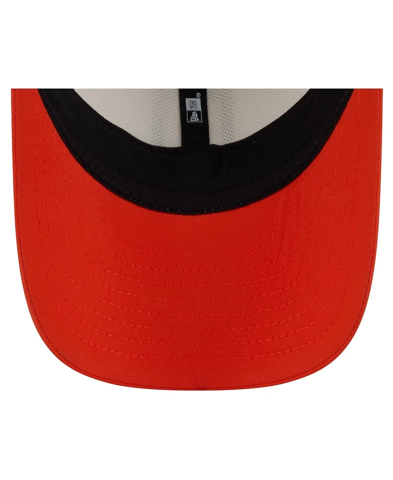 New Era Men's Cream/Orange Cleveland Browns 2026 Nfl Training Camp 9FORTY Adjustable Hat
