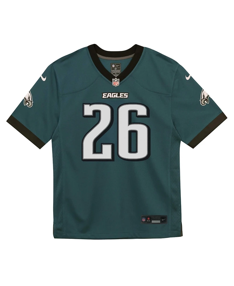 Nike Baby Boys and Girls Saquon Barkley Midnight Green Philadelphia Eagles Team Game Jersey
