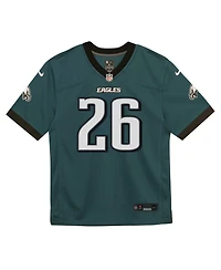 Nike Baby Boys and Girls Saquon Barkley Midnight Green Philadelphia Eagles Team Game Jersey