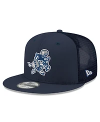 New Era Men's Navy Dallas Cowboys Core Team 9FIFTY Trucker Snapback Hat