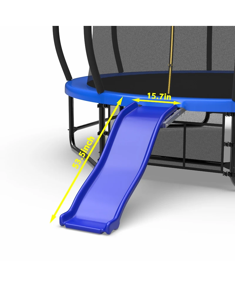 Zeny Outdoor trampoline slide