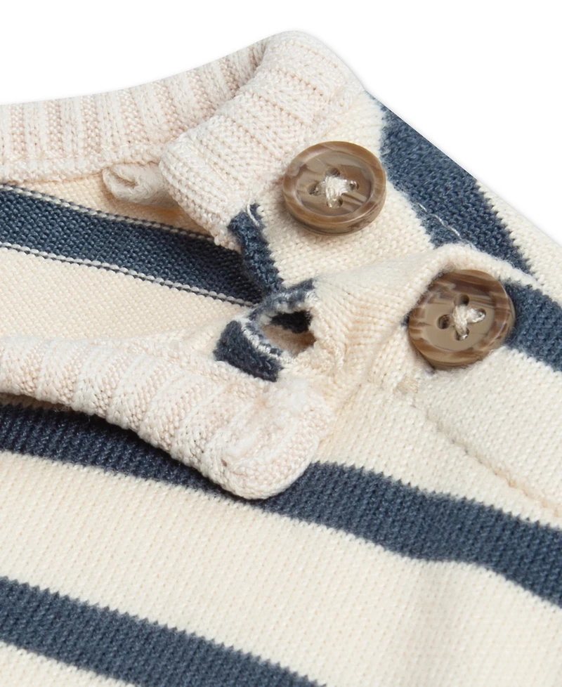 Huggies Baby Boys' Striped Long-Sleeve Top and Pants, 2-Piece Set