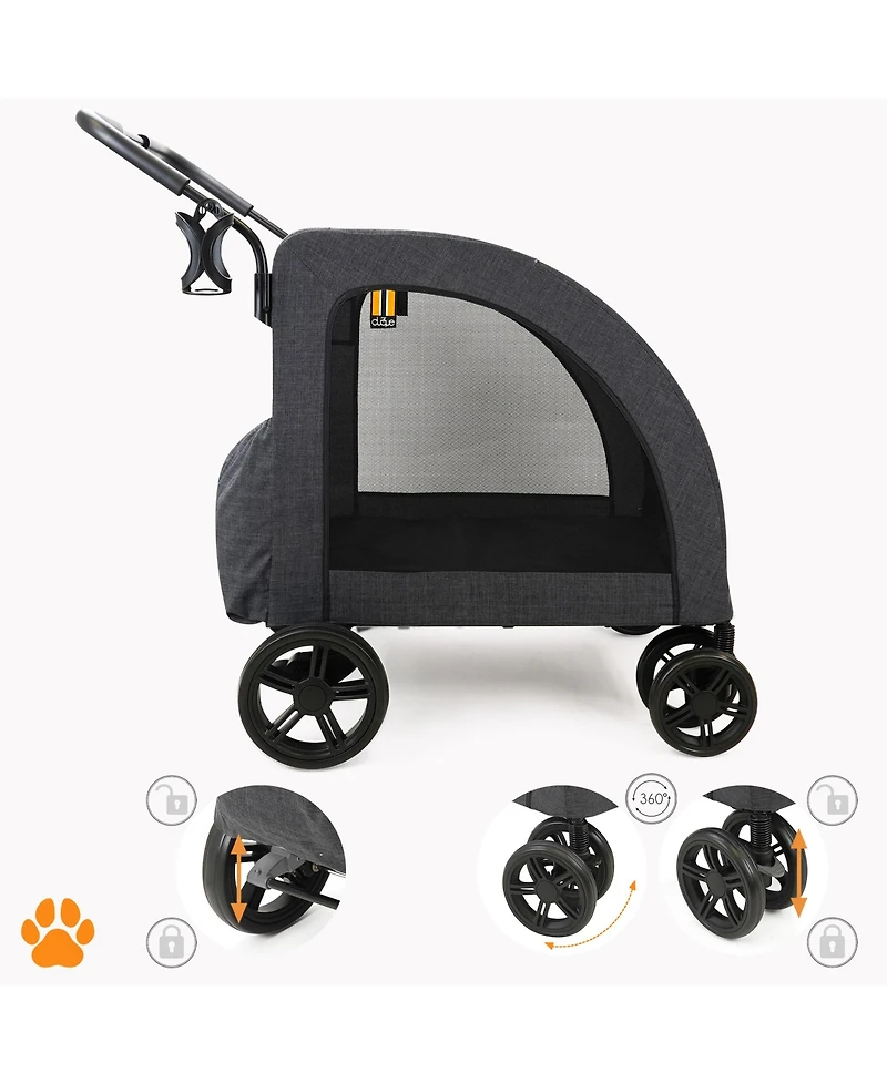 My Duque: Chester Raincover Pet Stroller