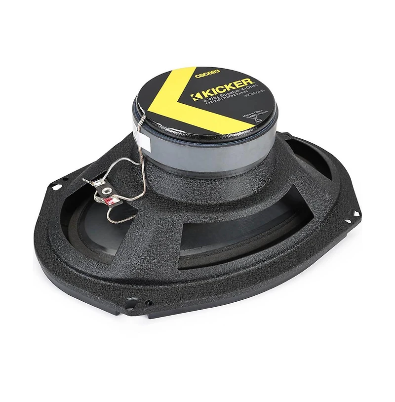 Kicker 150W 6x9-inch 3-Way Car Speakers