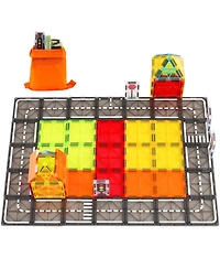 Hongge Road Building Tiles 56-Piece Construction Set, Ages 3+