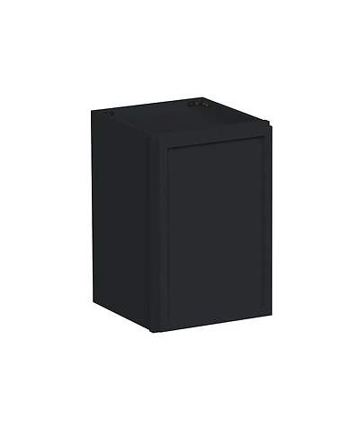 Boyel Living 12x18 inch Short Wall Cabinet, Ready to Assemble Kitchen Cabinet with Solid Wood Frame, Soft-Close Slides and Hinge