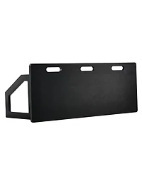 Hongge Foldable Soccer Rebounder Board 45 x 18 in Dual-Angle Hdpe Kickback Wall for Passing and Shooting Practice