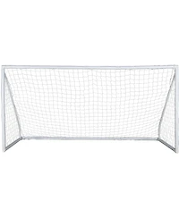 Hongge Large 12 x 6 ft Portable Soccer Goal with 30-Ply Knotted Netting for Backyard Youth Training