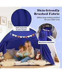 Hongge Two Windows Twin Bed Canopy Tent, 2-Piece, Ages 3+